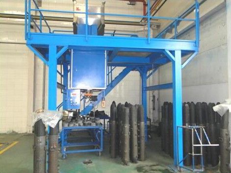 鉬粉膠管自動計量定容重充填設備